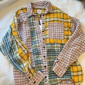 BDG Patchwork Flannel NWT